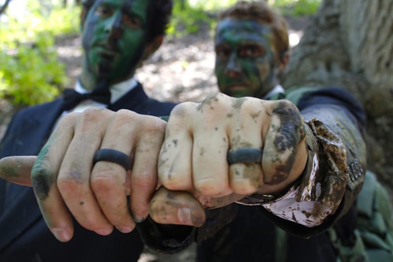 Qalo! For when your wedding is also a paintball war!