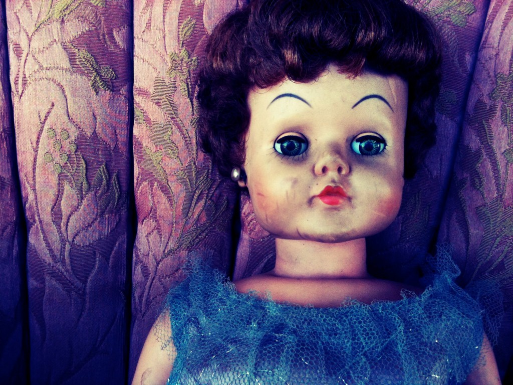 Creepy doll in San Clemente, California