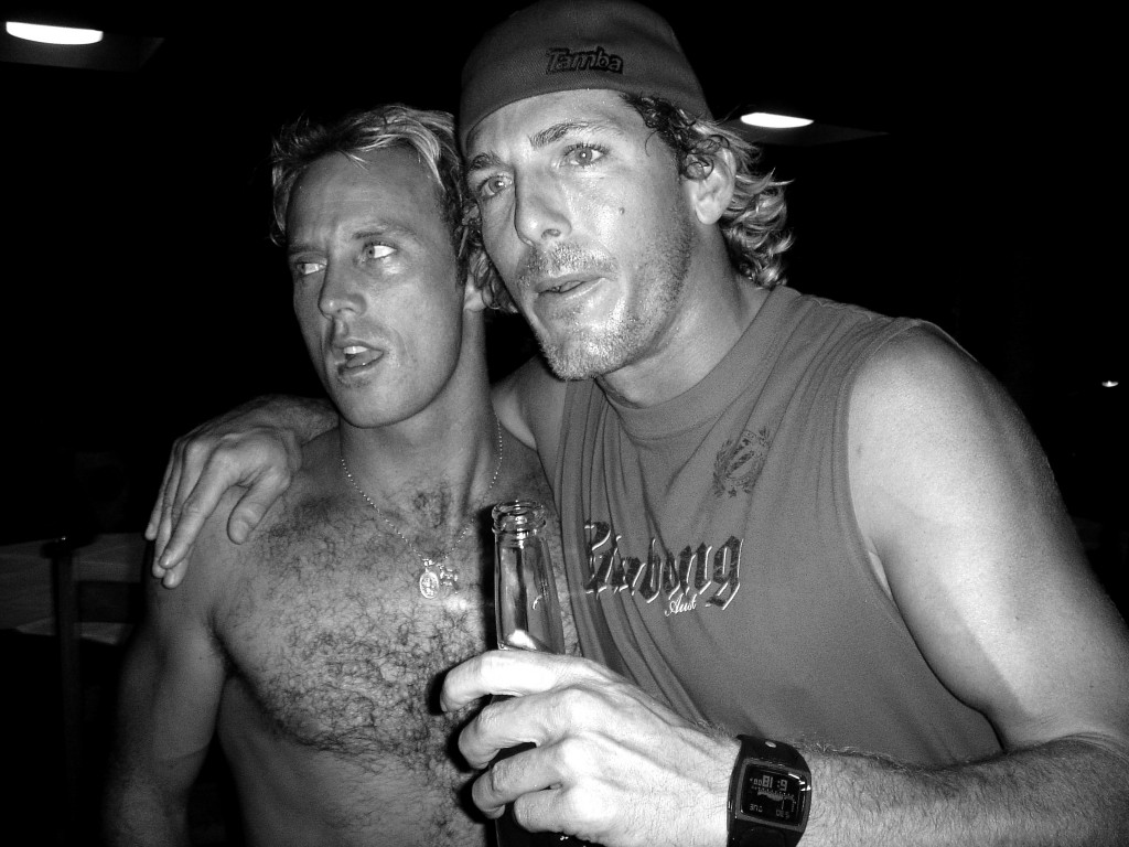 Nathan Hedge and Andy Irons Fiji Pro 2006