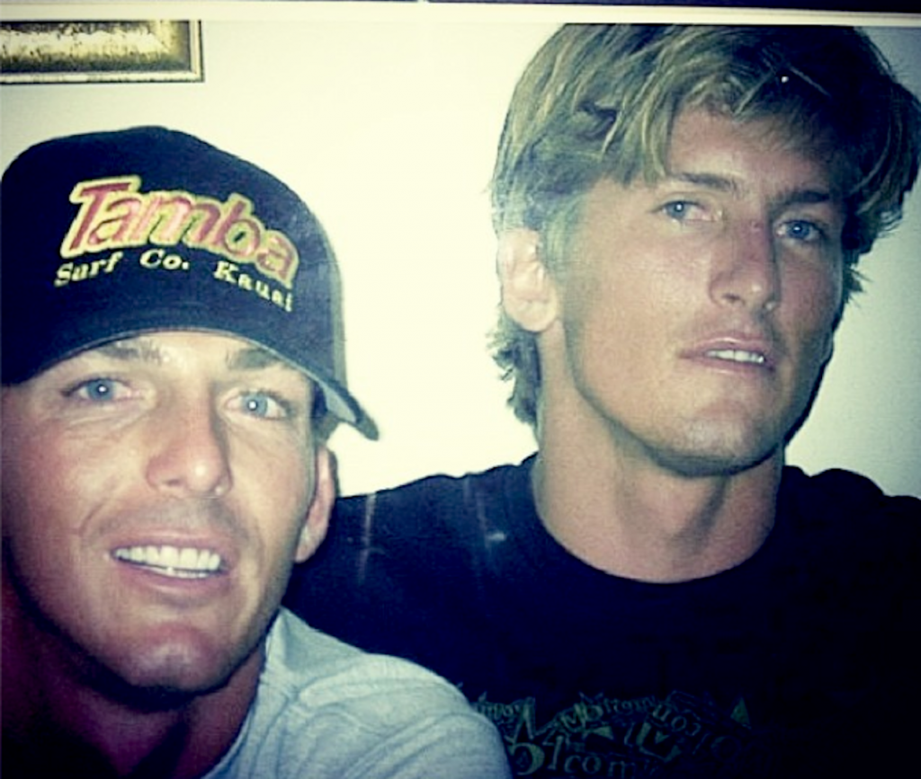 Andy Irons and Bruce Irons