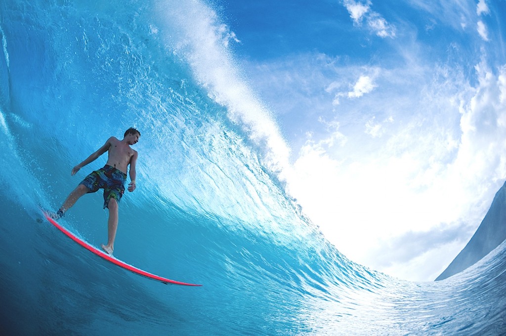 Nathan Florence at Teahupoo by Daniel Russo