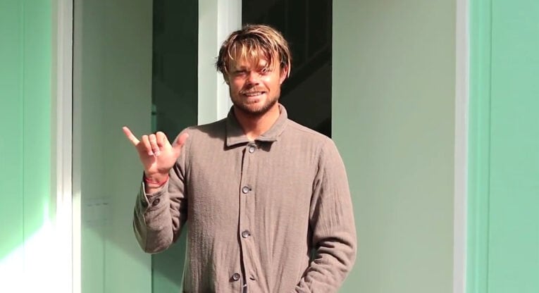 Dane Reynolds at home