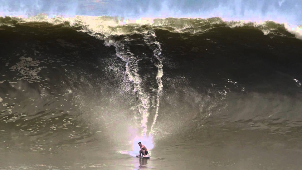 Brad Domke on big wave