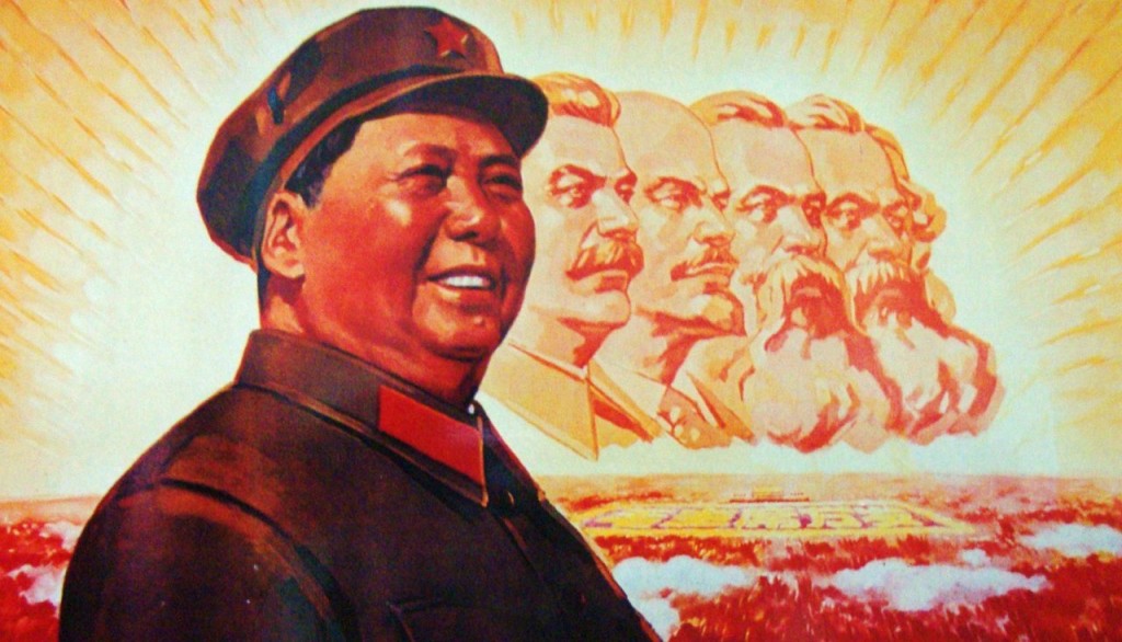 Paul Speaker, next to his best friend Chairman Mao, is the one that looks like Stalin.