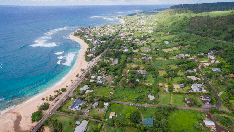 Beachfront land Oahu