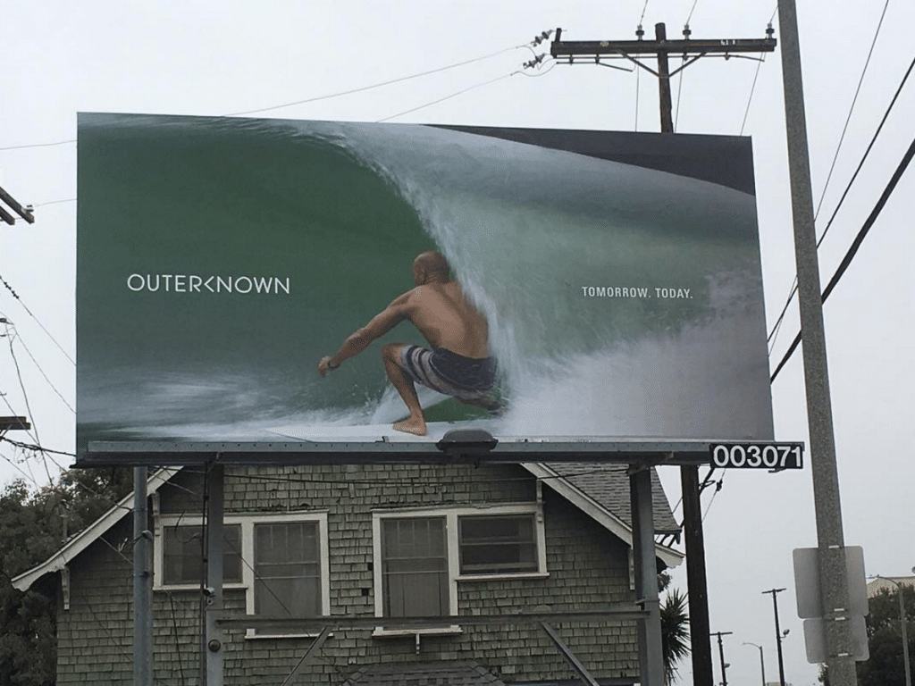 OuterKnown billboard in Venice, CA!