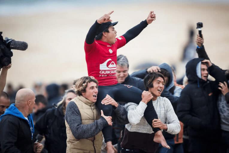 Keanu Asing wins Quiksilver Pro France