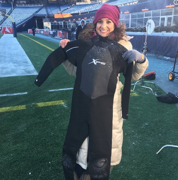 Surf Style: Tom Brady Wears Wetsuit! 1