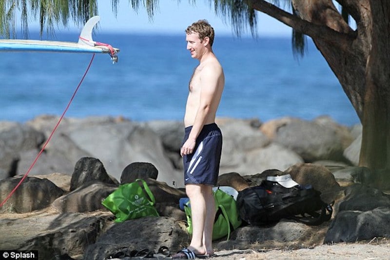 Zach Zuckerberg thinks about surfing.