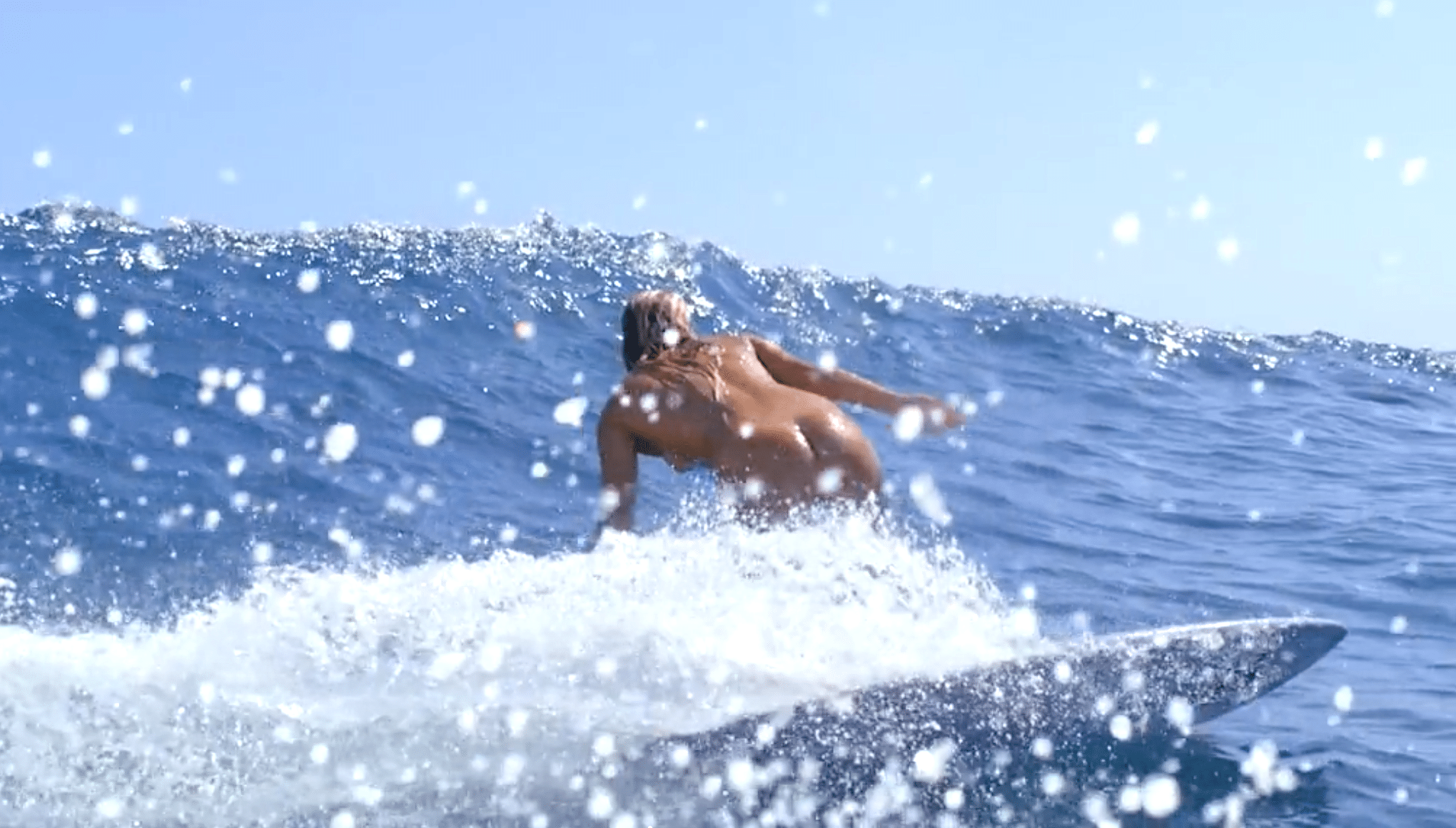 Naked Men Surfing