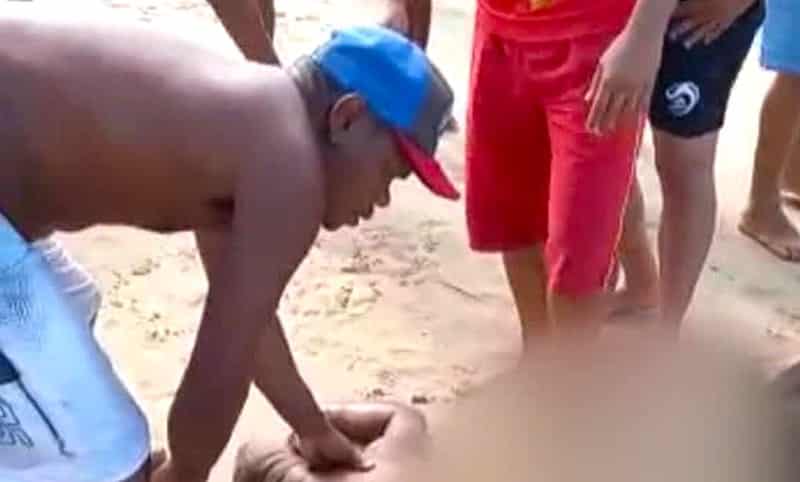 Girl Unconscious In Shallow Water Sexy Naked