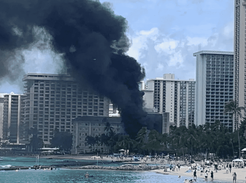 Waikiki Surfboard Racks Set Spectacularly Ablaze For Second Time In Less Than Two Years We Saw