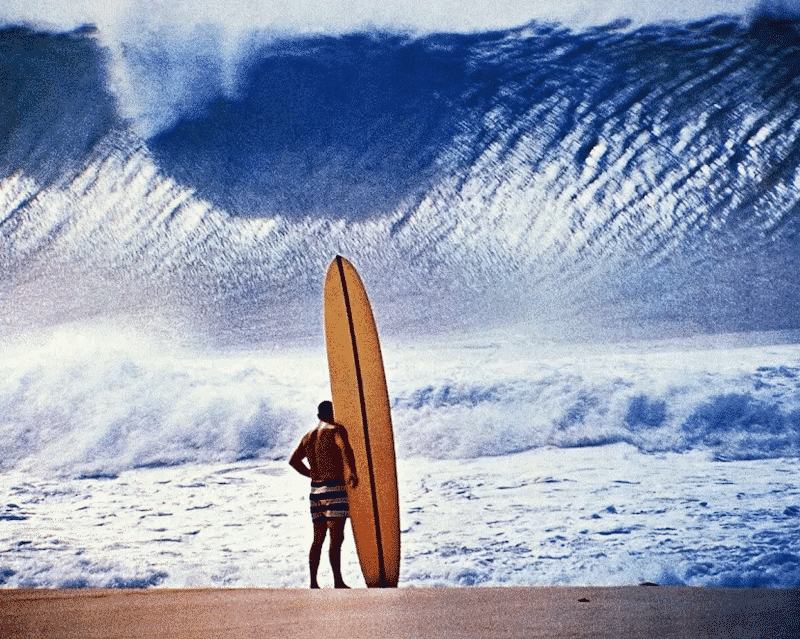 Perfection and chaos: massive swell hits Oahu's outer reefs