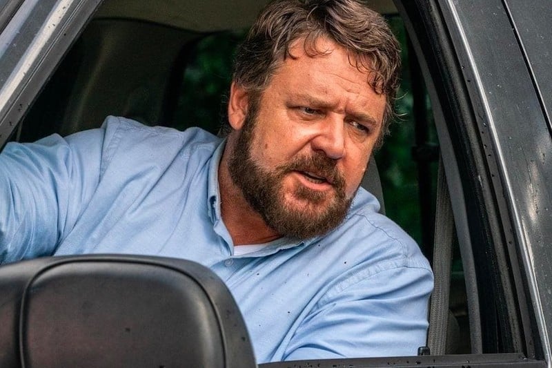 Australian Russell Crowe becoming rightly enraged.