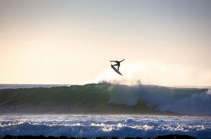 Filipe Toledo and the storied "perfect heat on one wave."