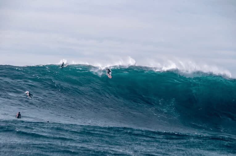 Mitchell (pictured) free and easy. Photo: @fred_pompermayer