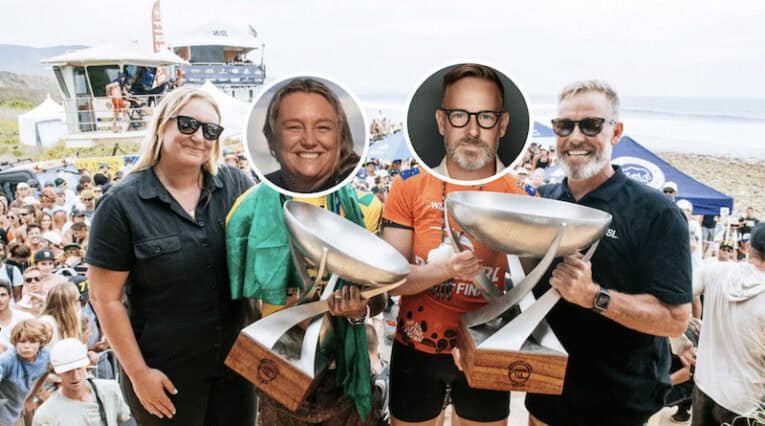 Winning. Photo: WSL