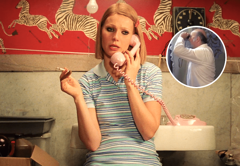 Paltrow (pictured) with naughty man. Photo: The Royal Tenenbaums.