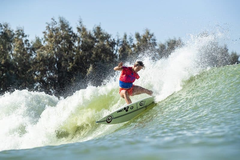 Hamilton (pictured) in a place she is no longer allowed. Photo: WSL