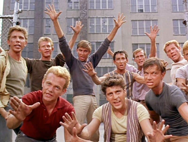 "When you're a skid you're a skid all the way..." Photo: West Side Story