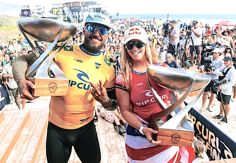 Back-to-back world champ Pip Toledo and newbie Caz Marx, both unstoppable in the little Californian peelers.