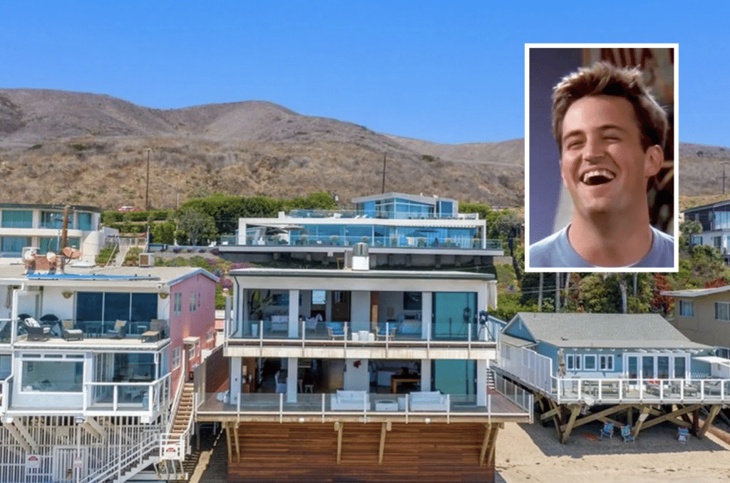 Matthew Perry and his Malibu house