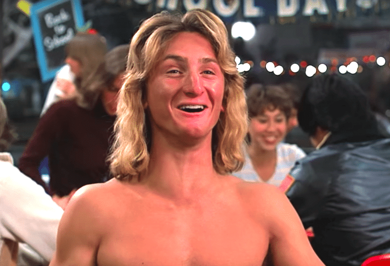The surfer mindset (pictured). Photo: Fast Times at Ridgemont High