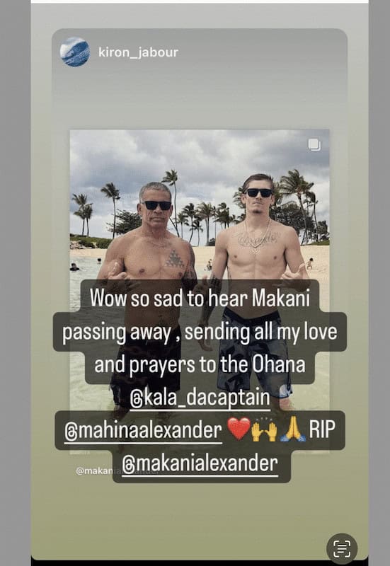 Son Of North Shore Enforcer Kala Alexander Shot Dead On Oahu 1