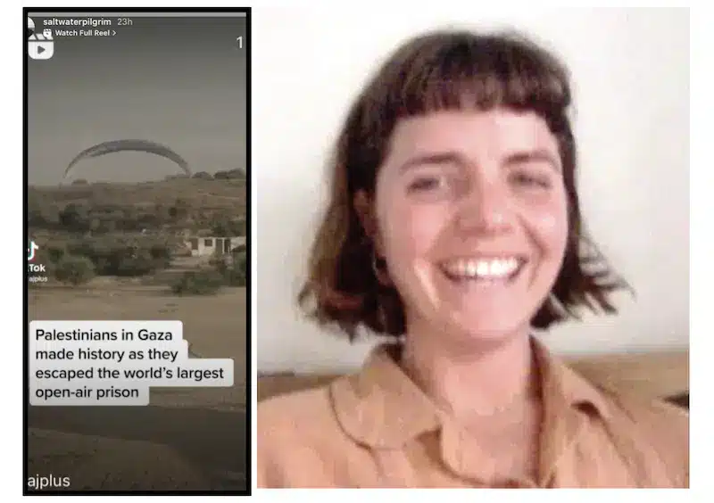 Hamas terrorists use paragliders to enter Israel, and Lucy Small.