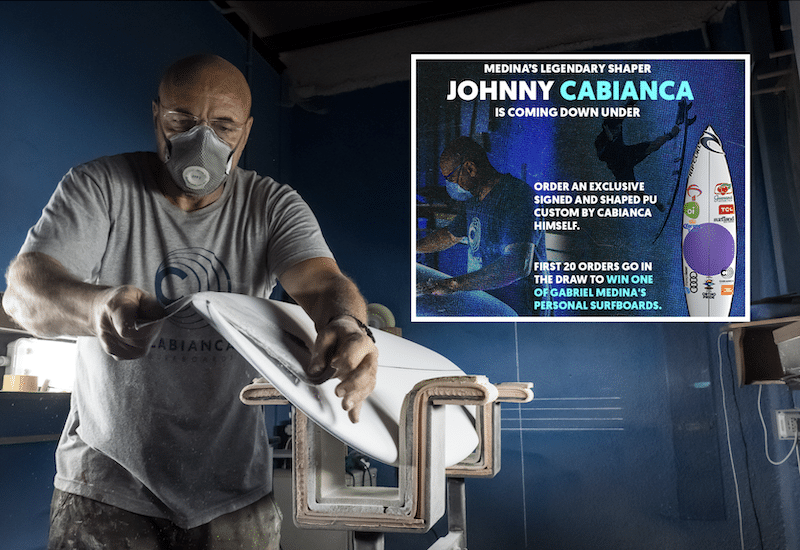 Johnny Cabianca Australia tour