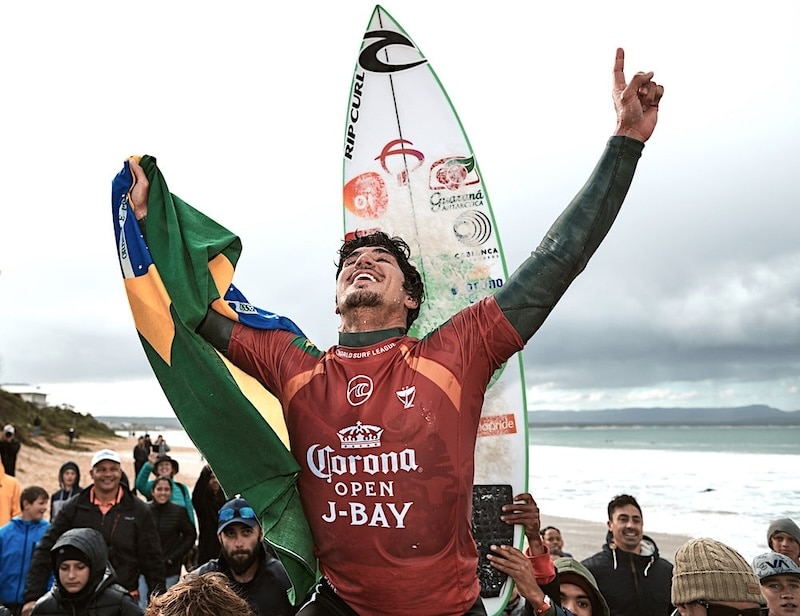 Gabriel Medina wins World Surfing Games thereby punching bonus Olympic ticket for Brazil!