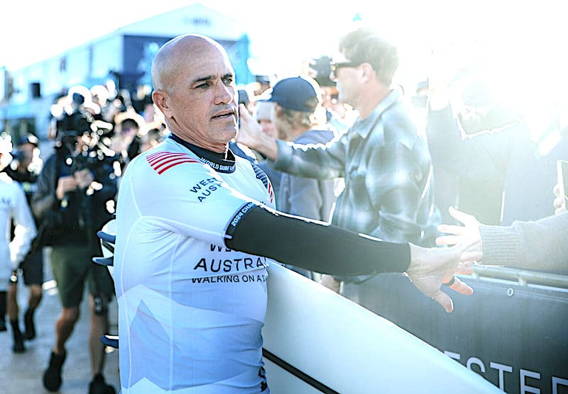 WSL tour correspondent asks, “Must I lay Kelly Slater on the pathologist’s slab and slice a fine blade from sternum to groin?”