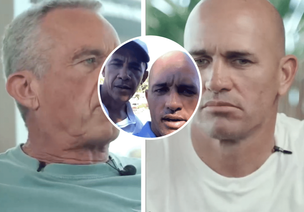 Kelly Slater throws shade at former BFF Barack Obama in wild Bobby Kennedy interview!