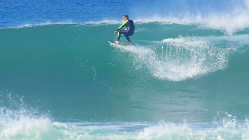 Tom Curren (pictured) enjoying some no. 1 surf destination in the world.