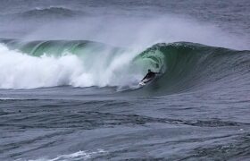 Swedish surfer Freddie Meadows.