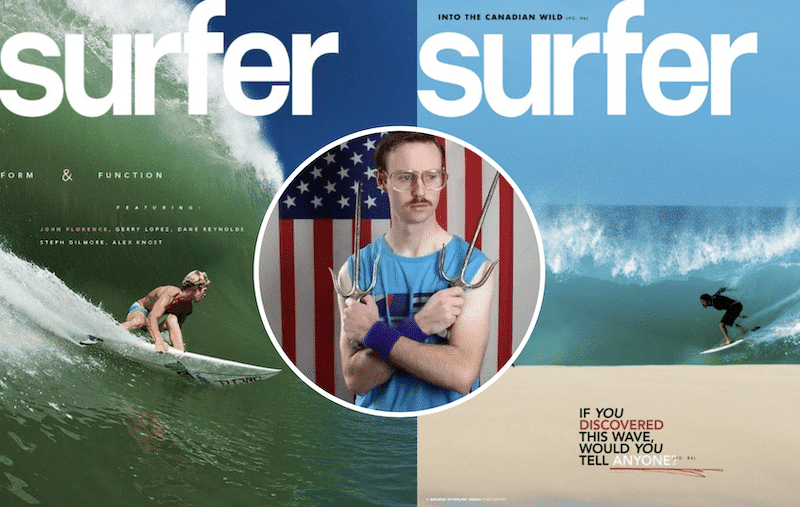 Surfline Man gets job as Editor of Surfer magazine!