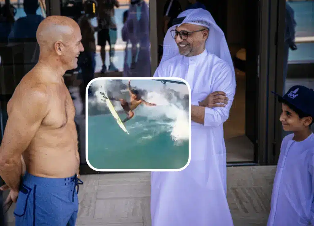 Kelly Slater’s wave pool in Abu Dhabi with the “longest barrel in the world” opens!