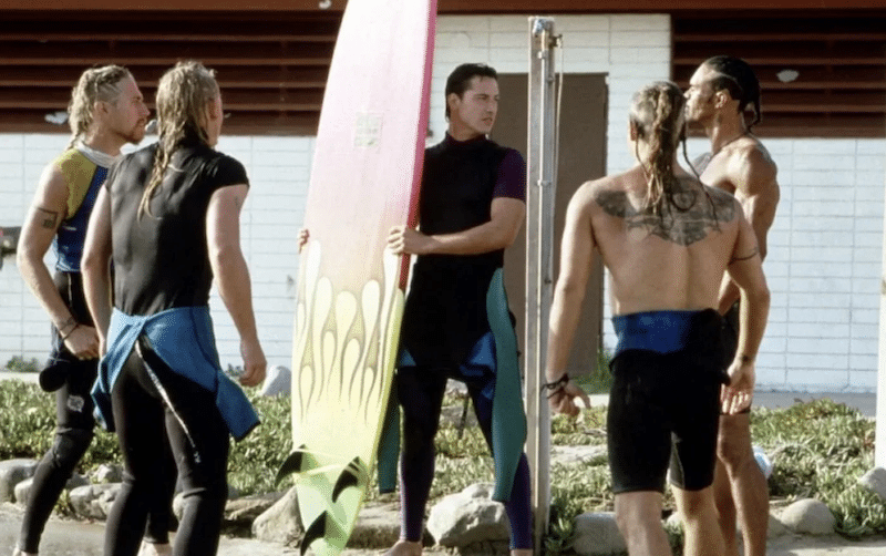 Surf gang (pictured) not following rules. Photo: Point Break