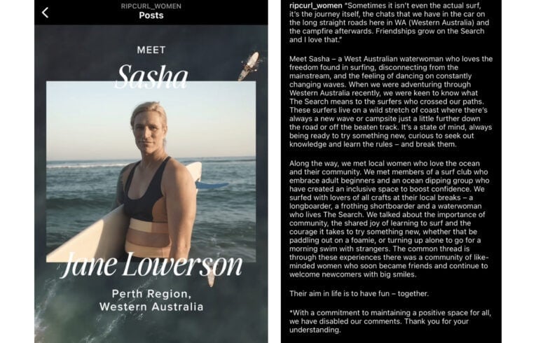 Markets Rocked As Brooke Farris, The Rip Curl Ceo Who Led Controversial Pivot To Trans-Market, Suddenly Quits 1 Sasha jane lowerson trans boycott