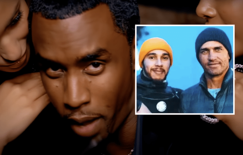 Kelly Slater acolyte Lewis Hamilton drawn into Diddy imbroglio after deleting post describing rapper as “my man Puff”