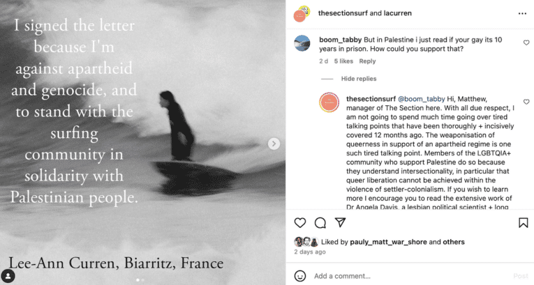 Surf-academic explains gay support for Islamic violence despite fear bisexual surfer Tyler Wright will be executed in Abu Dhabi