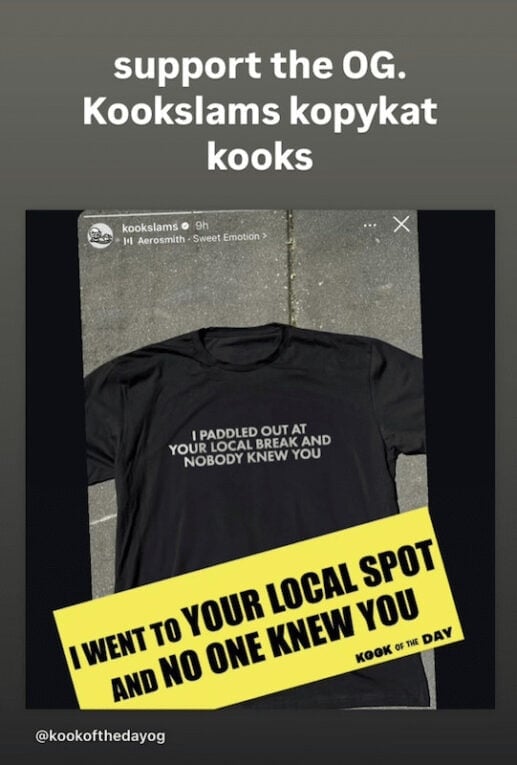 Blood Feud: Surfing'S Original Meme Account Kook Of The Day Accuses Rival Kook Slams Of Wanton Plagiarism! 1