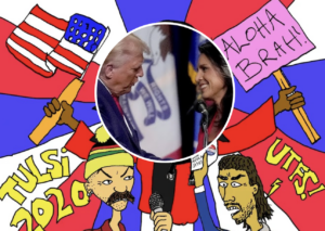 Tulsi Gabbard on surfing podcast