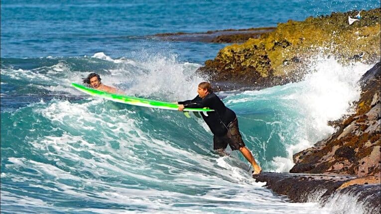 Madcap scenes in Hawaii as Mason Ho introduces latest guy-pal “Baby Bear”