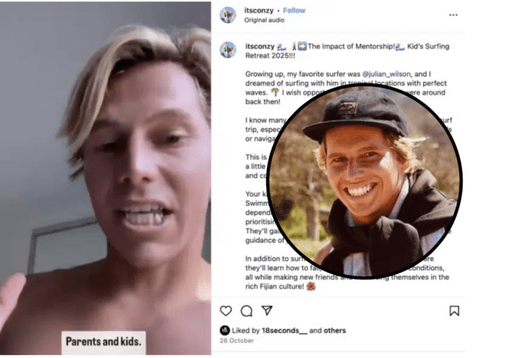 WSL surfer Connor Lyons back behind bars after allegedly deleting child exploitation material while on bail