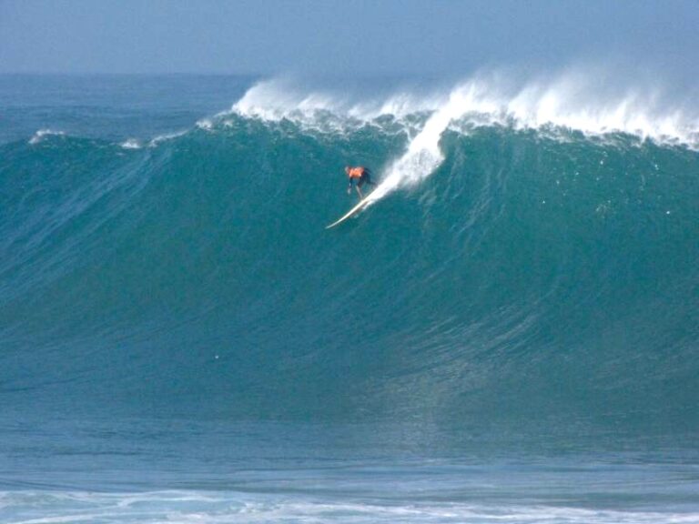 Surf fans squeal with delight as The Eddie called on for Sunday