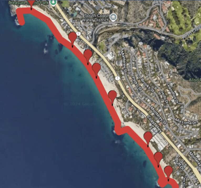 Laguna Beach Closed To Surfers After Massive Sewage Spill Soils Lineup 1