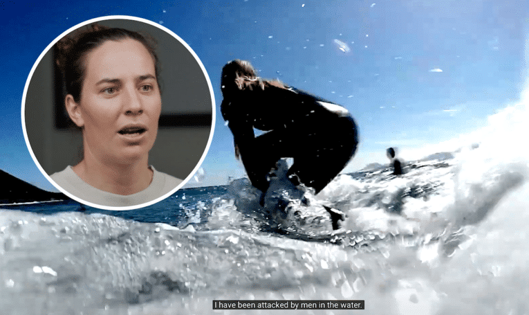 Gay surf champ Tyler Wright reveals shocking violence in the waves, “I’ve been attacked by men, screamed at, hit in the head.”