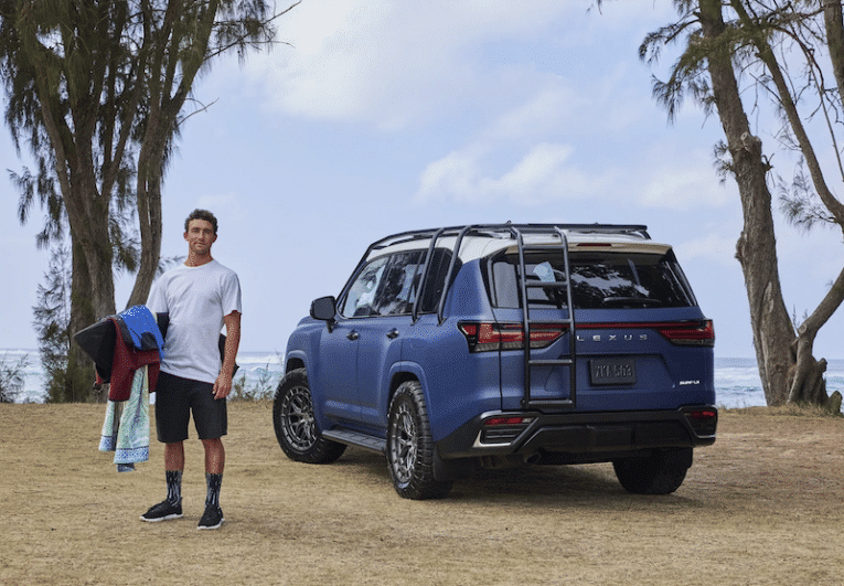 Lexus unveils “ultimate coastal lifestyle” SUV ahead of Pipe Pro!