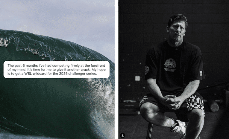 Surf fans thrill at possible Bruce Irons tour return after World Surf League posts cryptic message